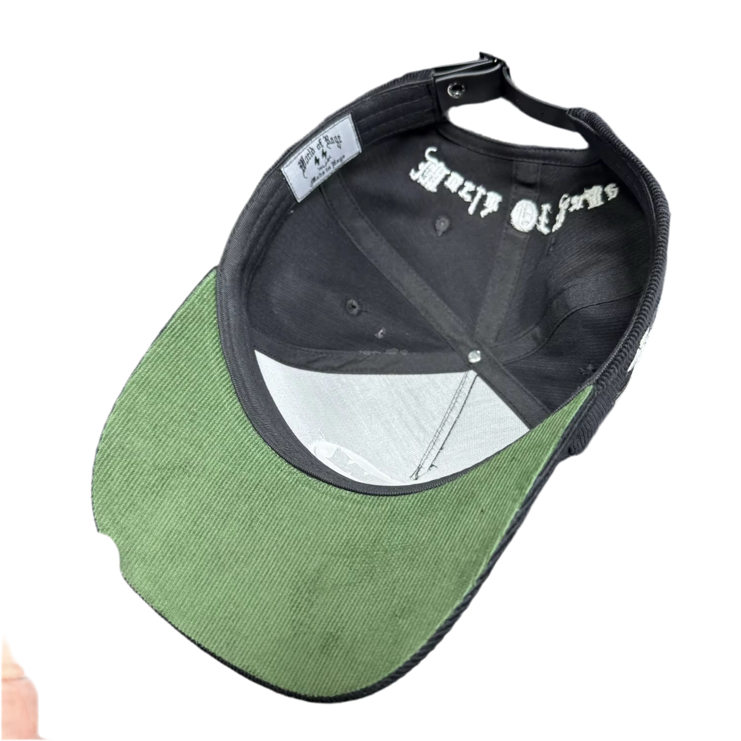 Corduroy statement hat